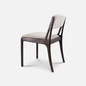 Mid-century Antique Solid teak <b>Wood</b> Armless Dining <b>Chair</b> with Backrest for Home and <b>Kitchen</b> Use - Product Image 5