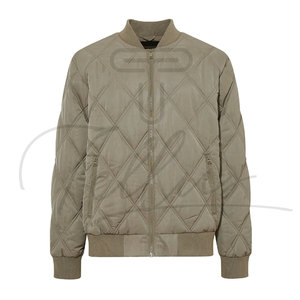 Chaqueta Acolchada Personalizada al por Mayor para Hombre, Estilo Urbano, Formal, con Cuello Alto, Transpirable, Ropa de Invierno de Alta Calidad - Product Image 1