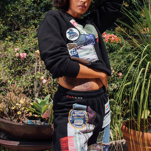 ผู้ผลิตเสื้อฮู้ดดี้ปักลายเพชรแบบกำหนดเอง คุณภาพสูง ผ้าฝ้ายฟลีซ 100% เป็นมิตรกับสิ่งแวดล้อม เสื้อฮู้ดดี้ขนาดใหญ่พิเศษ - Product Image 4