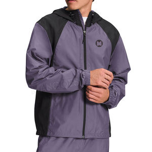 Conjunto de Chaqueta Cortavientos Informal de Alta Calidad Hecha a Medida, Pantalones Transpirables de Cintura Media para Hombre, Moda Otoñal, Ropa de Calle - Product Image 6