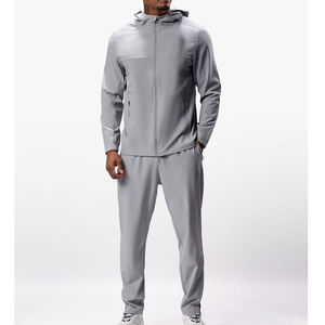 Survêtement en molleton Survêtements à capuche pour hommes Survêtements 2 pièces Ensembles Jogging Survêtement Entraînement Gym Tenues d'échauffement Survêtement - Product Image 1