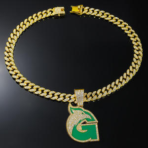 Pendentif dauphin personnalisé en argent sterling 925 avec moissanite, plaqué or rhodié 14 carats, bijoux de luxe unisexe, cadeau pour les fêtes - Product Image 6