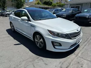 2016สำหรับ Kia Optima Hybrid EX AWD Turbo เครื่องยนต์ด้านซ้ายพวงมาลัยหนังเบาะภายในสีเข้ม - Product Image 2