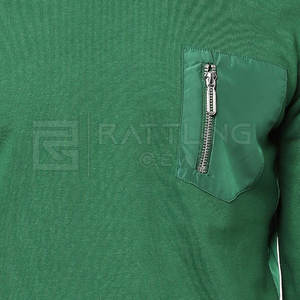 Sweat-shirt pour homme de haute qualité 2024, respirant, 100% coton, uni, séchage rapide, pull décontracté pour l'hiver, teinture unie - Product Image 5