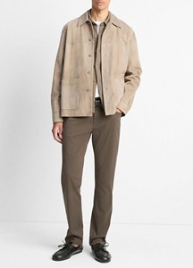 Chaqueta de Motociclista de Cuero Vacuno y Lona para Hombre, Elegante, Ecológica, Impermeable, Vintage, de Primera Calidad, Suave y Cómoda para Invierno - Product Image 4