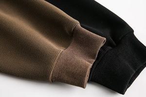 เสื้อฮู้ดผู้ชายผ้าฝ้ายแท้ฤดูใบไม้ร่วงและฤดูหนาวโลโก้แบบกำหนดเอง - Product Image 5