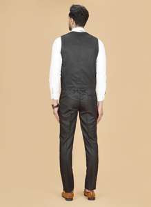 Traje Formal Negro Clásico para Hombre, el Más Vendido, Cómodo y a Medida para Reuniones Profesionales, Suministro Disponible en Todo el Mundo - Product Image 4