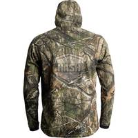 Veste de chasse en polyester camouflage sur mesure, respirante, pour toutes les saisons, vêtements d'extérieur