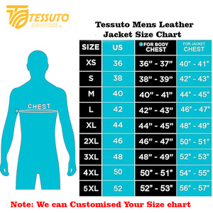 Chaqueta de cuero para hombre de la mejor calidad, nueva chaqueta de cuero a la moda para hombre, chaquetas de cuero Tessuto de estilo universitario clásico transpirable - Product Image 6