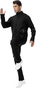 Survêtements personnalisés de haute qualité pour hommes, ensembles de jogging 2 pièces, survêtements de piste de jogging, survêtements d'entraînement, survêtements d'échauffement - Product Image 4