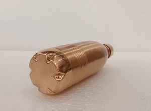 Botella de agua de cobre puro de la mejor calidad con tapa Última llegada Forro de botella de cobre de metal Precios al por mayor impresos - Product Image 3