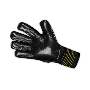 Gants de gardien de but de football unisexes, design élégant, imprimés, en PU, résistants, antidérapants, avec logo personnalisé - Product Image 4