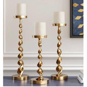 Modern Design Metal <b>Silver</b> Taper <b>Candle</b> <b>Holders</b> For Home Wedding Dinning Party Tabletop Decoration <b>Candle</b> Tapers - Product Image 4