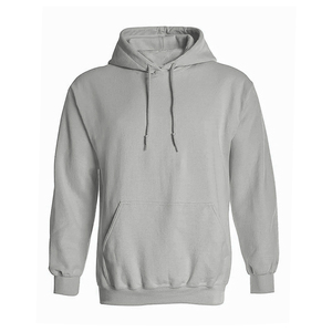 Diseño personalizado MOQ bajo Hombres Sudaderas con capucha Impresión LOGO Hombres Sudaderas con capucha Basics Pullover Blank Heavyweight Hoodies - Product Image 3