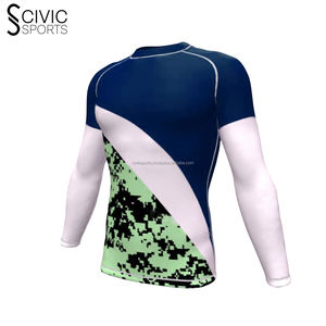Personalizado al por mayor ropa de protección señoras con capucha Rash Guard transpirable Cool Touch Rash Guard - Product Image 5