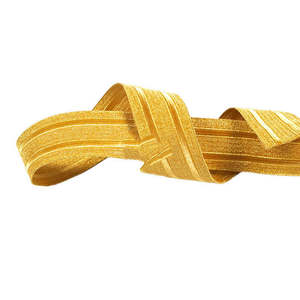 Tresse cérémonielle en fil de Mylar doré 45 mm pour uniforme, vente en gros - Product Image 6