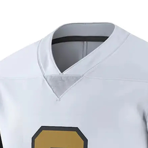 Maillots de football américain en gros, fabriqués avec un matériau respirant offrant un contrôle de la transpiration, une flexibilité et un confort optimal. - Product Image 3