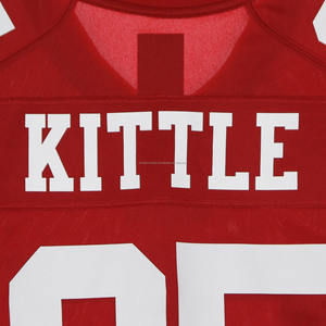 Uniforme de football américain personnalisé en gros qualité unique haut à séchage rapide avec une nouvelle caractéristique respirante - Product Image 5