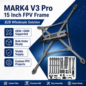 Kit de Marco de Dron FPV de Fibra de Carbono MARK4 V3 Pro de 15 Pulgadas para Quadcopter de Largo Alcance, Construcción DIY - Product Image 5