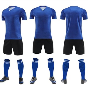 Wholesale Custom Soccer Kits Mens Football Uniform Cheap Quick Dry Soccer Uniform Set Breathable Football Jersey Kit - Product Image 2