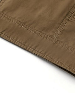 Chaqueta Bomber de Algodón Casual para Hombre, Precio al por Mayor, Logotipo Personalizado OEM, Talla Grande, Impermeable, Transpirable, con Cremallera, Abrigo de Invierno 2026 - Product Image 5