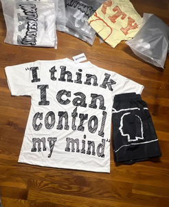 เสื้อยืดพิมพ์ลายกราฟิกผู้ชาย กางเกงขาสั้นสีส้ม ชุดสตรีทแวร์ลำลอง สวมใส่สบาย มีสไตล์ ชุดฤดูร้อนสุดเทรนดี้ ชุดสไตล์คนเมือง - Product Image 6