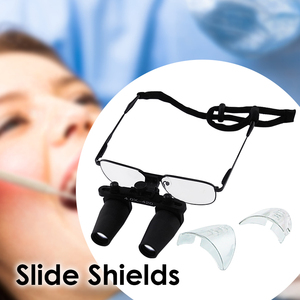 Loupes chirurgicales à prisme keplérien 4x, champ de vision large, distance de travail de 420 mm, conception rabattable pour dentistes et chirurgiens (OEM) - Product Image 4