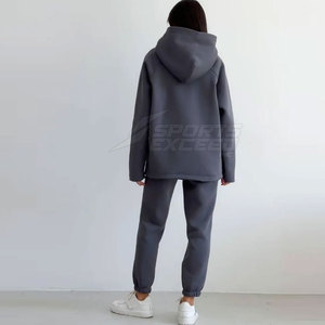 Nouvelle Collection – Ensemble de Survêtement Décontracté Hiver pour Femme – Style Urbain – 100% Coton Toile – Meilleure Vente – Ensemble 2 Pièces Long - Product Image 3