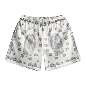 Vente en gros Short de ville en maille Short ample et ample à coupe ample Short décontracté et tendance Tissu confortable et respirant pour hommes Vêtements d'été - Product Image 3