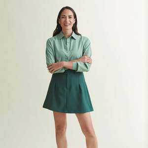 2025 new style golf <b>skirt</b> for women with lightweight fabric modern fit and bulk wholesale options for sportswear brands - Product Image 1