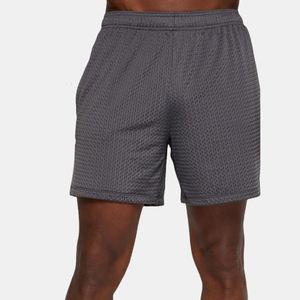 New Arrival Customized Double <b>Layer</b> Mesh Shorts Best Selling Fitness Polyester Mesh Shorts Logo Custom Printed - Product Image 1
