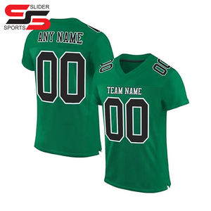 Venta al por mayor ropa deportiva personalizada ropa de fútbol americano sublimada 100% poliéster fútbol Jersey Rugby liso camisetas uniformes deportivos - Product Image 3