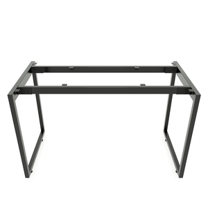 Estructura de Acero de Diseño Minimalista para Mesa de Comedor de 120x60cm, Sistema de Patas de Muebles Acrílicas Slean HCSL004 - Product Image 6