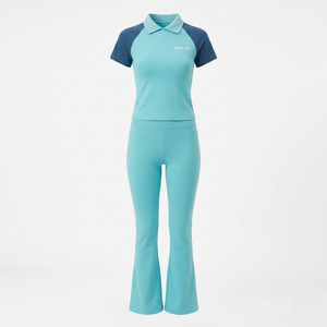 Chemises de luxe pour femmes à manches courtes en piqué de coton tricoté, séchage rapide, respirantes, couleurs et tailles personnalisables, confortables et décontractées - Product Image 6