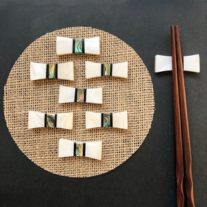 ตะเกียบพรีเมี่ยมติดของหอยมุกฝังเปลือกหอยเป๋าฮื้อสำหรับโต๊ะอาหารและงานแต่งงานของขวัญทำจากเวียดนาม - Product Image 5