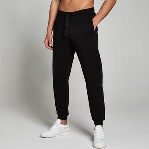 Haute qualité hommes pantalons de Jogging 100% coton personnalisé bas droits Anti-rides polaire pantalons de survêtement coupe ample printemps hiver - Product Image 6