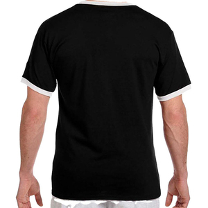 เสื้อยืดฟิตเนสผ้าฝ้าย100% สำหรับผู้ชายเสื้อยืดฟิตเนสแบบออกแบบโลโก้ได้ตามต้องการ - Product Image 5
