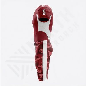 Ensemble d'uniformes de football américain 7v7 en polyester 100% en vrac, personnalisé, respirant, sans manches, imprimé, vêtements de performance pour équipe athlétique - Product Image 3