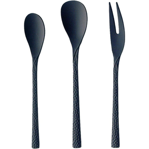 Artículos de las mejores tendencias OEM personalizado indio precio al por mayor juego de cubiertos de metal rojo para el hogar Hotel restaurante y uso de fiesta de boda - Product Image 6