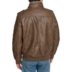 Veste en cuir pour homme de qualité supérieure, prix de gros, design OEM confortable, design personnalisé, nouveau design, vêtements décontractés, quantité en vrac - Product Image 5