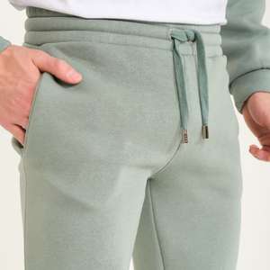 Survêtement vert sauge clair hommes sweat à capuche lourd et pantalon de survêtement ensemble deux pièces tenue décontracté Streetwear Sportswear Gym - Product Image 5