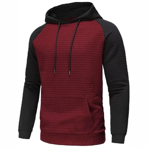 Sweat-shirt rétro pour homme, violet et noir, style urbain, bomber letterman avec manches contrastantes blanches, design personnalisé - Product Image 3