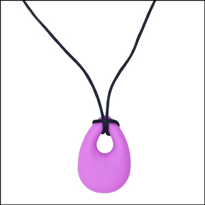 Collar de silicona para la dentición del bebé, mordedor de silicona de grado alimenticio, colgante masticable para madres lactantes, collar mordedor para bebés. - Product Image 4