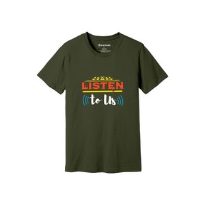 Camiseta de algodón 100% con temas de bondad, estampado de estilo informal, 12 opciones de color, 160-180, colocación de diseño personalizable GSM pesado - Product Image 1