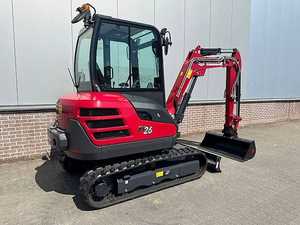 Mini-excavatrice sur chenilles Yanmar SV26 de 2,6 tonnes, compacte, à queue zéro, pour la construction, l'agriculture et l'aménagement paysager - Product Image 3