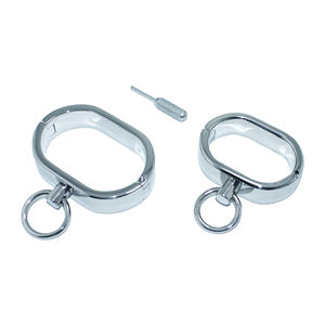 Poignets et chevilles en acier inoxydable Durabilité et confort pour une retenue ultime - Product Image 1