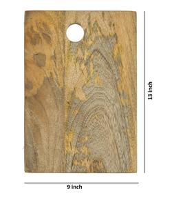 Tabla de Cortar Rectangular con Orificio para Colgar, Superficie Lisa y Duradera para un Fácil Corte, Servicio y Uso Diario en la Cocina - Product Image 4