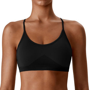 Sujetador deportivo transpirable de alta calidad para adultos Diseño de patrón sólido único Estilo simple - Product Image 6