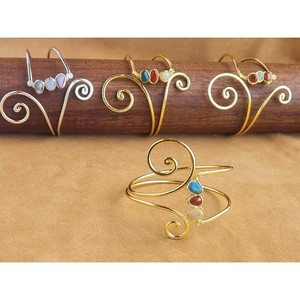 Boho Style <b>Beaded</b> <b>Bracelet</b> Gold and Silver Plated with Colorful Stone Accents for Resale in Fashion Accessories - Product Image 1