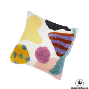 Sang Trọng Tufted Ma rốc Mô Hình Hình Học Sofa Gối Bắc Âu Bohemian Đệm Bìa Làm Bằng Len Của Ấn Độ Dệt May H/L - Product Image 6